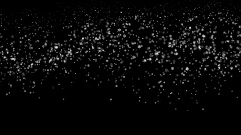 Snowflakes falling slowly 動画素材 122339573
