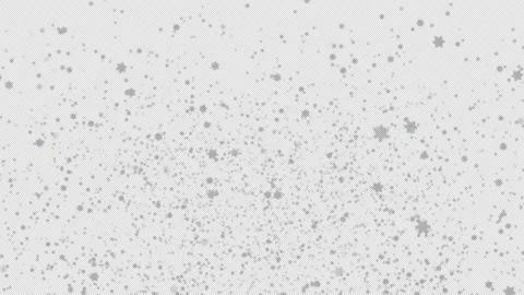 Snowflakes Falling Slowly From the Sky - Matte Stock Footage 208822952