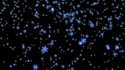 Snowflakes Stock Footage