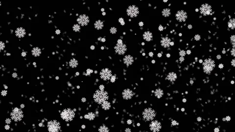 Snowflakes Stock Footage 81414606