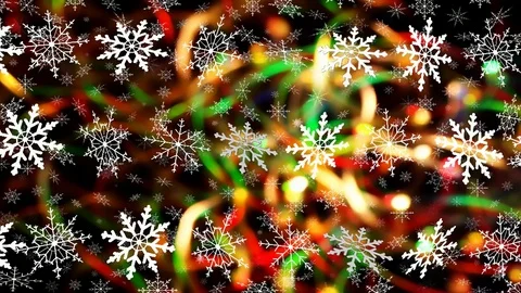 Snowflakes Stock Footage 118125782