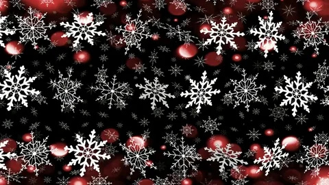 Snowflakes Stock Footage 118125785