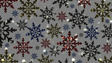 Snowflakes Stock Footage 139614835