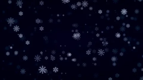 Snowflakes Stock Footage 290789432