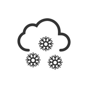 Snowflakes Icon Stock Illustration