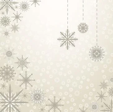 Snowflakes Stock Illustration