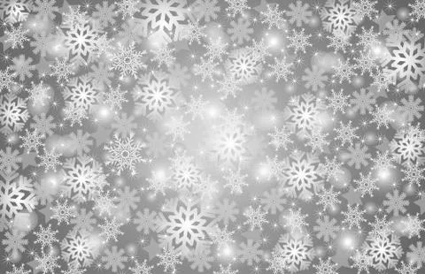 Snowflakes Stock Illustration