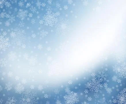 Snowflakes Stock Illustration