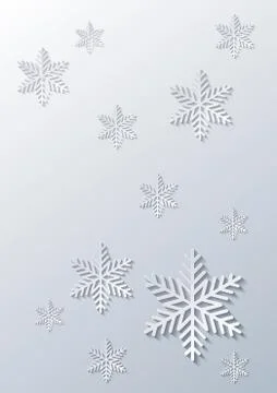 Snowflakes Stock Illustration