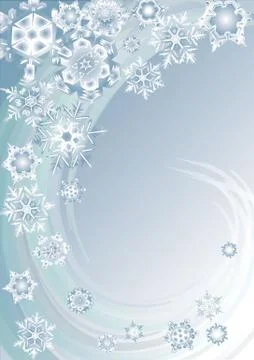 Snowflakes Stock Illustration