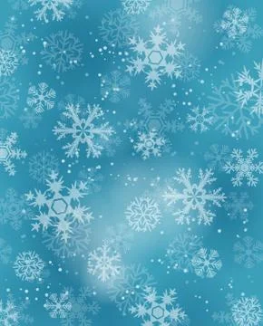 Snowflakes Stock Illustration