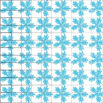 Snowflakes Stock Illustration