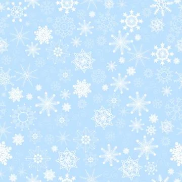 Snowflakes Stock Illustration