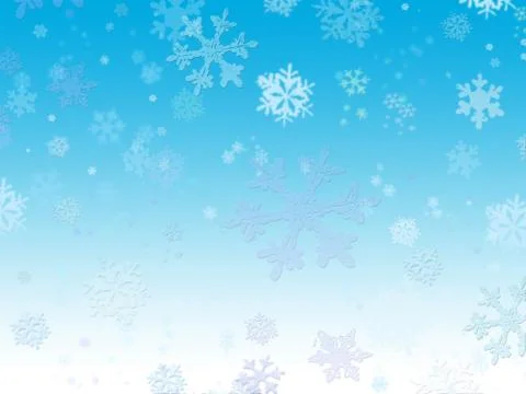 Snowflakes Stock Illustration