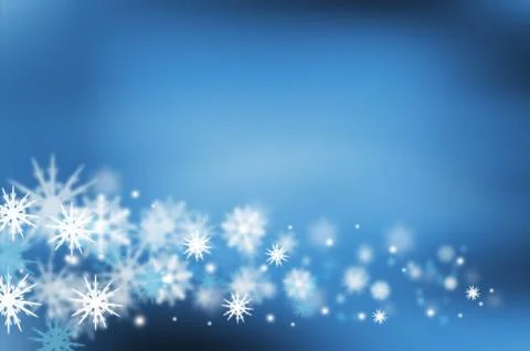 Snowflakes Stock Illustration