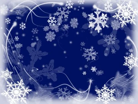 Snowflakes Stock Illustration