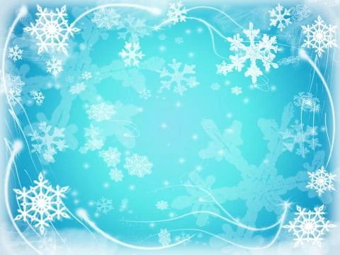 Snowflakes Stock Illustration