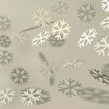 Snowflakes Stock Illustration