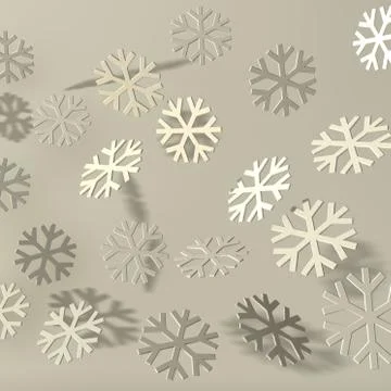 Snowflakes Stock Illustration