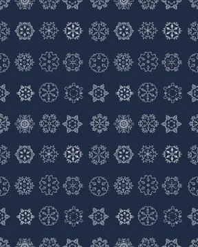 Snowflakes Stock Illustration