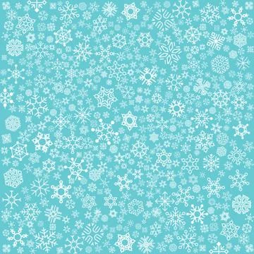 Snowflakes Stock Illustration