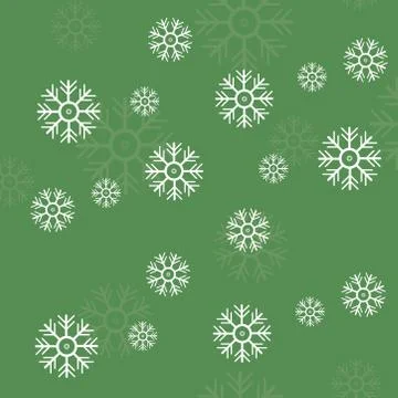 Snowflakes Stock Illustration