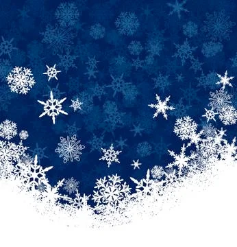 Snowflakes Stock Illustration