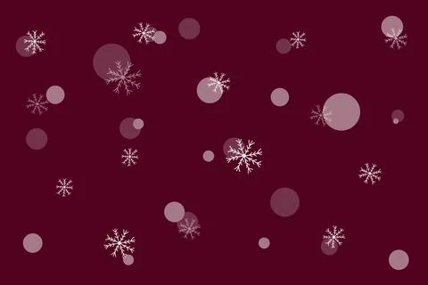 Snowflakes Stock Illustration