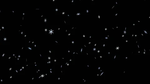 Snowflakes loop background Stock Footage 100647261