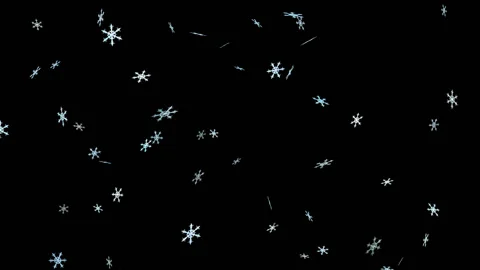 Snowflakes loop background Stock Footage 100647265