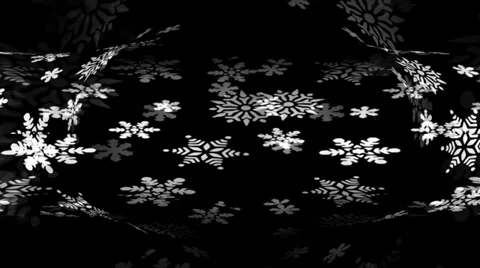 Snowflakes Motion Mapping Stock Footage 32918982