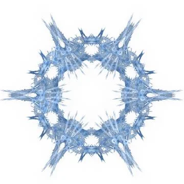 Snowflakes for the new year. 스톡 일러스트