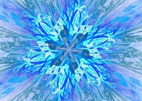 Snowflakes for the new year. Stock-Illustration