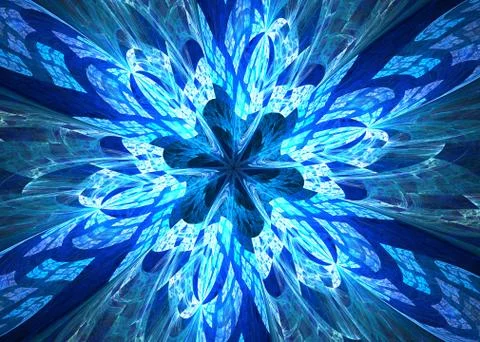 Snowflakes for the new year. Stockillustratie