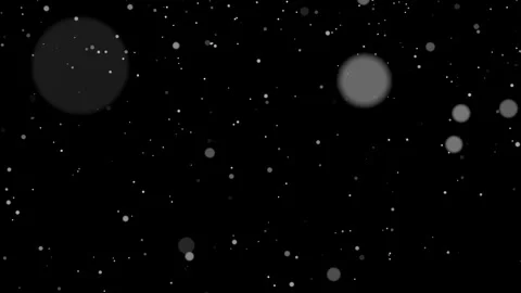 Snowflakes overlay black background chroma key. Falling snow effect to overlay Stock Footage 242854632