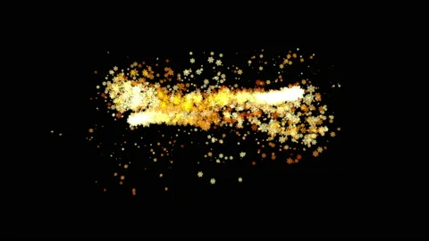 Snowflakes Particle animation Stock-Footage 171053941