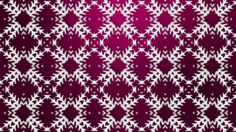 Snowflakes Pattern mandala animated background for motion graphics. 스톡 동영상 99461013