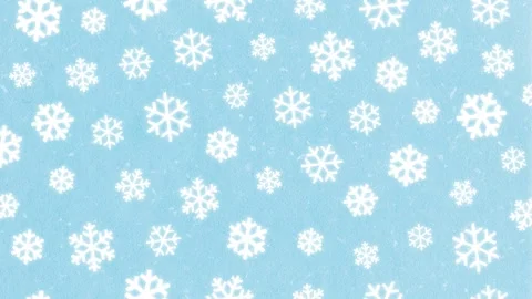 Snowflakes pattern on paper background 動画素材 310357698