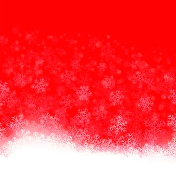 Snowflakes Pattern. Winter Christmas Decorative Texture Stock Illustration