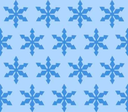 Snowflakes, patterns, background, illustration, full frame Stock Illustration