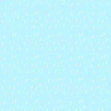 Snowflakes seamless pattern. Snow falls background. Vector illustration. Stock Illustration