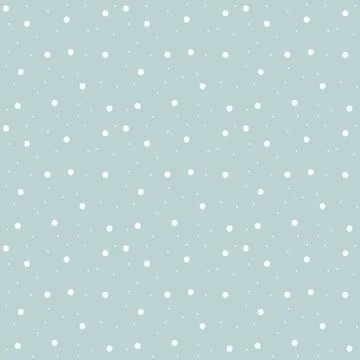 Snowflakes seamless pattern. Snow falls background Vector illustration Stock Illustration