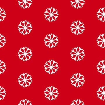 Snowflakes, seamless pattern, vector. 스톡 일러스트