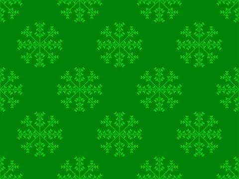Snowflakes seamless pattern. Winter background with geometric snowflakes of.. 스톡 일러스트