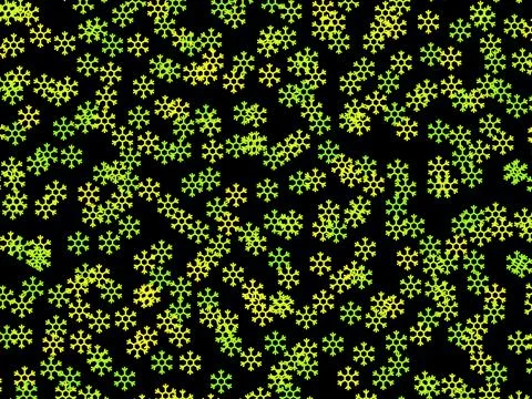 Snowflakes shape background texture shape Stock Illustration