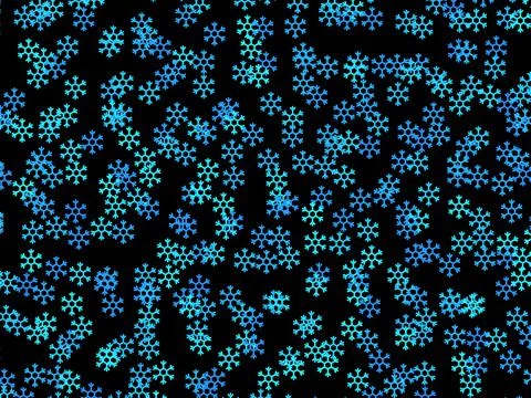 Snowflakes shape background texture shape Stock Illustration