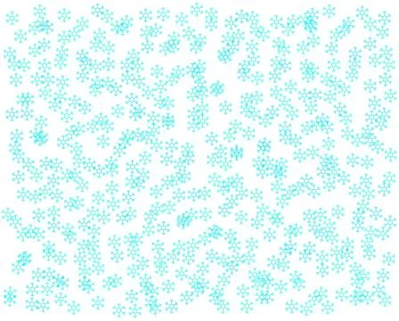 Snowflakes shape background texture shape Stock Illustration