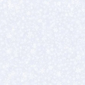 Snowflakes on silver grey background Stock Illustration