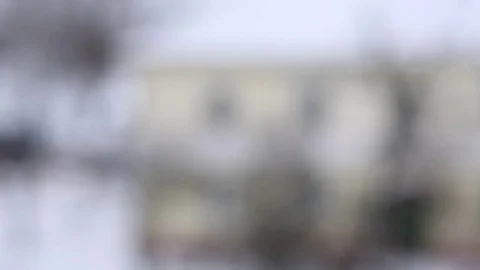 Snowflakes smoothly fall for bakground Stock Footage 70369669