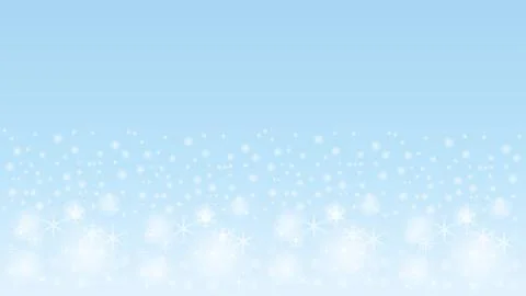 Snowflakes, snow, sky, background Stock Illustration